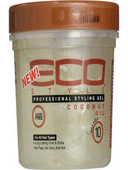 Eco Style Coconut Styling Gel Μαλλιών Ανδρικό Πολύ Δυνατό Κράτημα 946ml