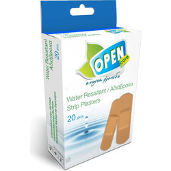 Open Care Αδιάβροχα Αυτοκόλλητα Επιθέματα σε 2 Μεγέθη 20τμχ