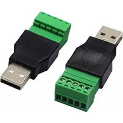 Hadex Connector USB-A with terminal block