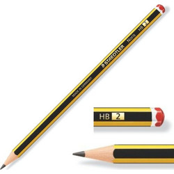 ΗΒ Σχολικό Μολύβι STAEDTLER NORIS 120 Κίτρινο με Μαύρη Ρίγα τεμάχιο 1