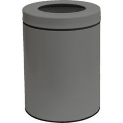Καλάθι Απορριμμάτων (Φ21x28) Pam & Co 5lt 2128 Concrete Grey Matt