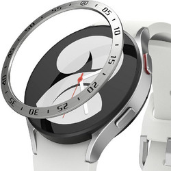 Προστατευτικό Ringke Air & Bezel Styling Samsung Galaxy Watch4 (44mm) Stainless steel- Silver