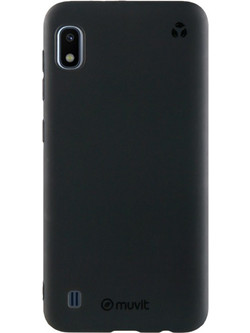 Muvit Recycletek Back Cover Black (Galaxy A10)