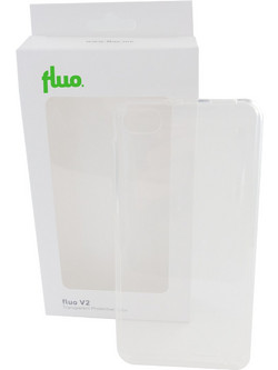 Διάφανη θήκη σιλικόνης protective fluo v2