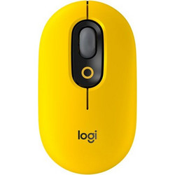 Logitech Pop Emoji Blast Ασύρματο Bluetooth Mini Ποντίκι Yellow