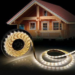 Ηλιακή Ταινία LED 3m IP65 με Βάση Πάνελ για Χώμα Θερμού Λευκού Φωτισμού OEM
