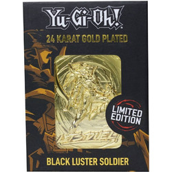 FaNaTtik Yu-Gi-Oh! Black Luster Soldier 24K Gold Plated Card