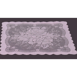 MC DECOR ΠΕΤΣΕΤΑΚΙ ΔΑΝΤΕΛΑ 30Χ30CM - PINK - MC DECOR MCL.KKTS.035