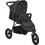 vidaXL Steel Καρότσι Μωρού με Τρεις Ρόδες Silver 10260