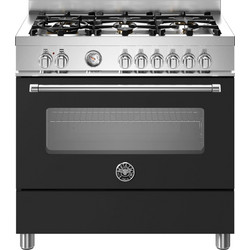 Bertazzoni MAS96L1ENET Κουζίνα Αερίου 103lt με Εστίες Αερίου 89.5cm
