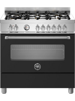 Bertazzoni MAS96L1ENET Κουζίνα Αερίου 103lt με Εστίες Αερίου 89.5cm