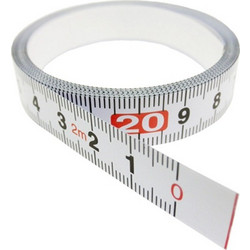 KDS Αυτοκόλλητη Μεζούρα Δεξιά 2m x 13mm 56237
