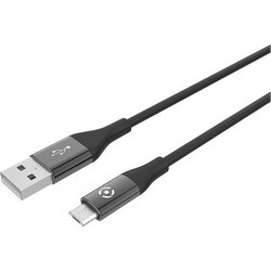 Celly Micro USB Strong 1.5m Black Καλώδιο USB