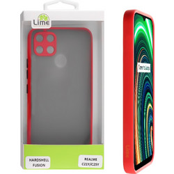 Lime Hardshell Fusion Θήκη Red / Black (Realme C21Y / C25Y)