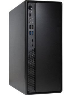Chieftec BS-10B-300 Black Mini Tower Κουτί Υπολογιστή