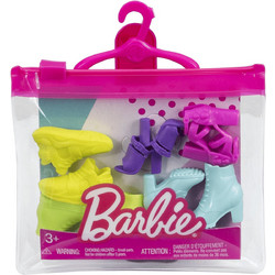 Mattel Barbie Παπούτσια 5 Ζευγάρια 10 Σχέδια