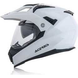 Acerbis Flip FS-606 White Κράνος Μηχανής On / Off 1560gr