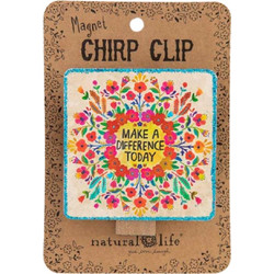 Διακοσμητικό Κλίπ Μαγνητάκι Make A Difference Natural Life