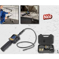 REMS MiniScope Set, ενδοσκόπιο O 8mm, 1 μέτρο, με κάμερα και οθόνη 2,3" 175401 +ΔΩΡΟ ΓΑΝΤΙΑ