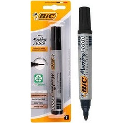 BIC ανεξίτηλος μαρκαδόρος 2000, bullet point, μαύρος