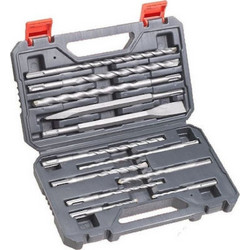 Einhell SDS PLUS KWB - Σετ 12 τμχ. 10 τρυπάνια (5-16mm) βελόνι, καλέμι (49240290)