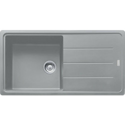 Franke Basis BFG 611-97 Stone Grey Ένθετος Νεροχύτης Γρανίτη Αντιστρεφόμενος 97x50cm