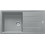 Franke Basis BFG 611-97 Stone Grey Ένθετος Νεροχύτης Γρανίτη Αντιστρεφόμενος 97x50cm