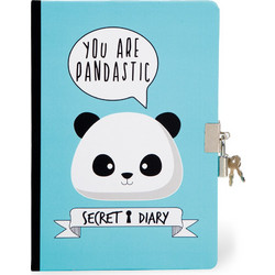 Total Gift Ημερολόγιο Με Κλειδαριά XL1844 Panda A5