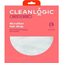 Cleanlogic Bath & Body Microfiber Hair Wrap 1τμχ