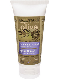 Greenyard Foot & Leg Ενυδατική Κρέμα Ποδιών 100ml