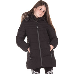 District75 Παιδικό Μπουφάν Χειμωνιάτικο Puffer Μαύρο 221KGJA-195-071