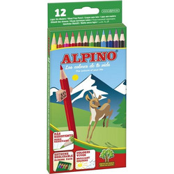 Alpino Ξυλομπογιές Σετ 12τμχ