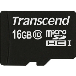 Transcend microSDHC 16GB Class 10 UHS-I