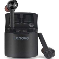 Lenovo HT20 Ακουστικά Bluetooth In Ear Ανθεκτικά στο Νερό Black