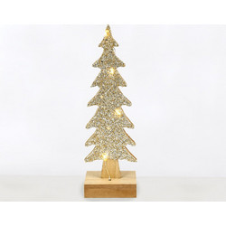 Χριστουγεννιάτικο Δεντράκι Με Led Aca Glitter Xmas Tree X0741142