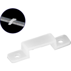 GLOBOSTAR(R) IPTUBE-B 70904 Βάση Στήριξης για Κανάλι Σιλικόνης Στεγανοποίησης Αδιάβροχο IP68 - Διάφανο - Μ3 x Π0.6 x Υ0.5cm 70904