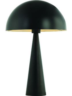 Zambelis Lights 1XE27 Πορτατίφ Αφής Ε27 Μαύρο Φ30xΥ47cm