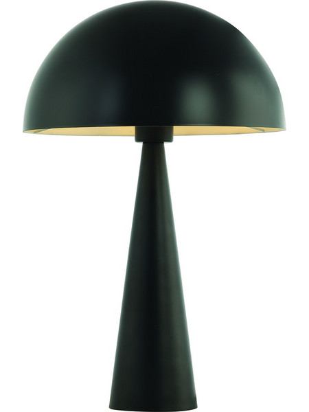 Zambelis Lights 1XE27 Πορτατίφ Αφής Ε27 Μαύρο Φ30xΥ47cm