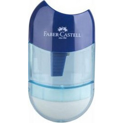 Γόμα Ξύστα Faber Castell Apple Combi Μπλε