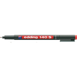 Μαρκαδόρος Edding 140 S πολλαπλής χρήσης 0.3mm Κόκκινο
