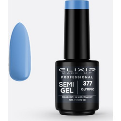 Elixir Semigel 377 Ημιμόνιμο Βερνίκι Νυχιών 15ml