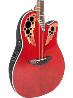 Ovation Celebrity CE48-RR-G Ruby Red