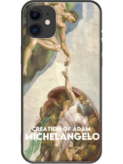 Θήκη Michelangelo iPhone 11 Black TPU (Μαύρη Σιλικόνη)