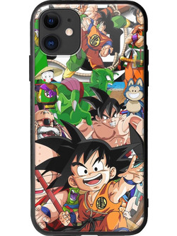 Θήκη Dragonball iPhone 11 Groove TPU (Tempered Glass και TPU)