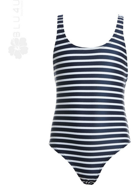Blu4U Παιδικό Μαγιό Ολόσωμο για Κορίτσι Navy Μπλε 22315813-04