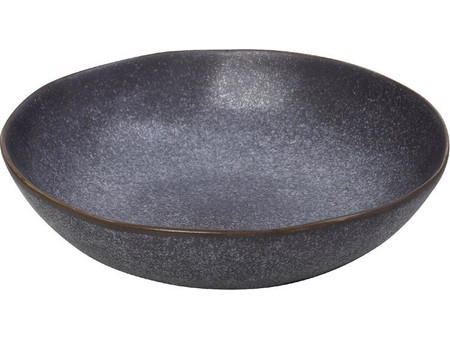 Espiel Πιάτα Βαθιά Κεραμικά Etna Grey 21cm 4τμχ FRL108K4