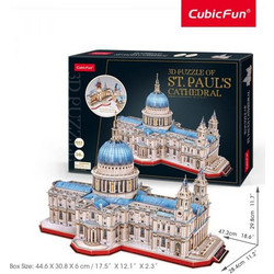Puzzle CubicFun Καθεδρικός Αγ. Παύλου 3D 643 Κομμάτια