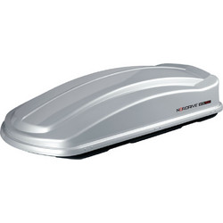 Nordrive Box Duo Μπαγκαζιέρα Οροφής Αυτοκινήτου 630lt Ασημί
