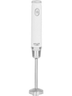 Adler AD 4617 White Ραβδομπλέντερ με Ανοξείδωτη Ράβδο 350W