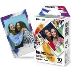 Fujifilm Color Instax Mini Instant Spray Art (10 Exposures)